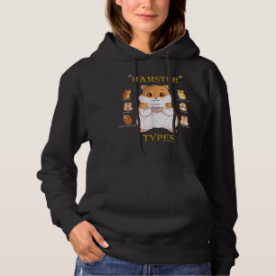 Dwarf Hamsters Types Hammy Cute Rodents Breed Hoodie