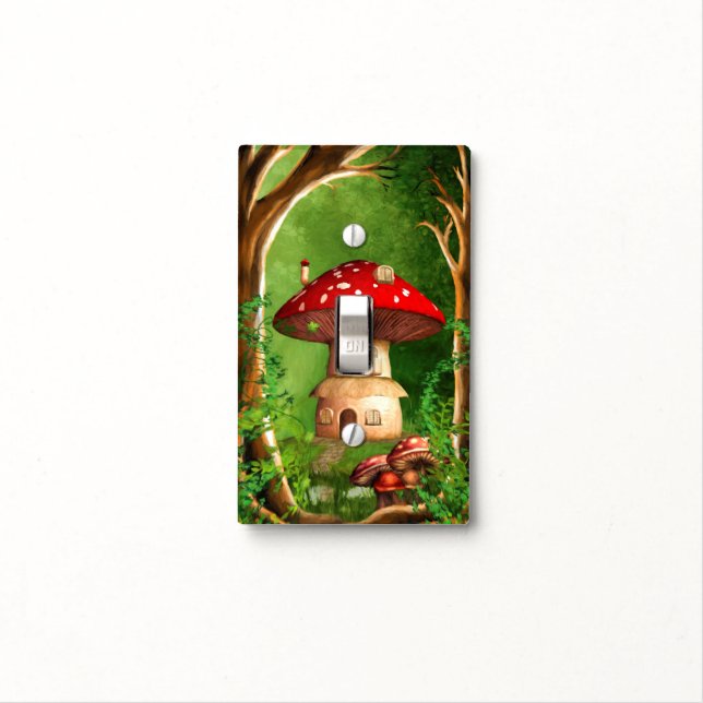 Dwarf Land Light Switch Cover (In Situ)