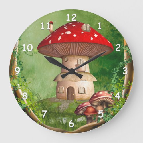 Dwarf Land Round Wall Clock
