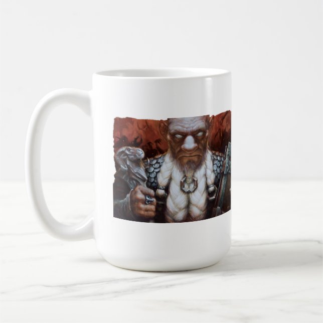 Dwarf Magic Coffee Mug (Left)