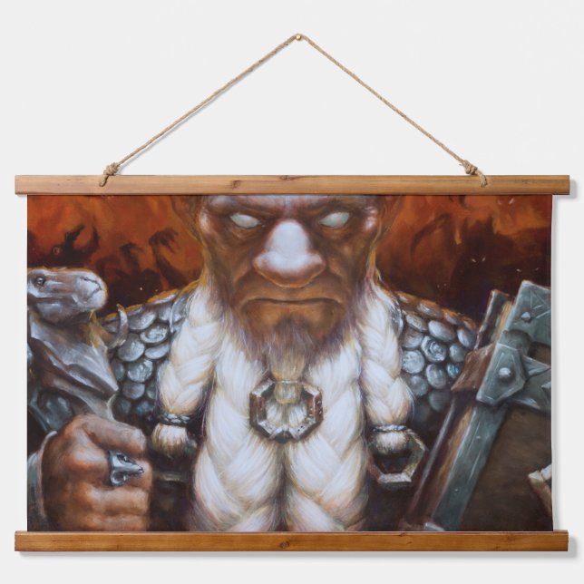 Dwarf Magic Hanging Tapestry (Front)