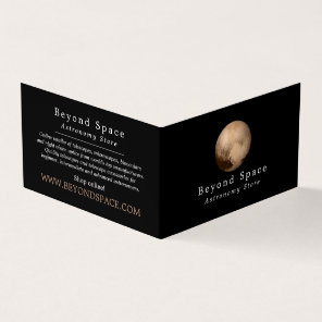 Dwarf Planet Pluto, Astronomer, Astronomy Store Business Card