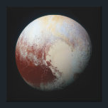 Dwarf Planet Pluto Canvas Print<br><div class="desc">Dwarf Planet Pluto</div>
