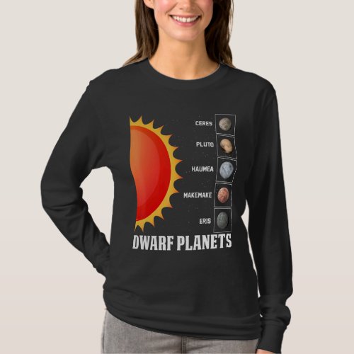 Dwarf Planets Space Explorer Astronaut Astronomer T_Shirt