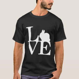 Dwarf Rabbit Lover I Love Bunnies T-Shirt