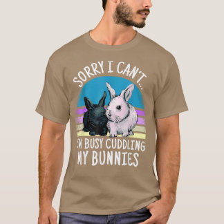 Dwarf rabbit saying for bunny mom T-Shirt