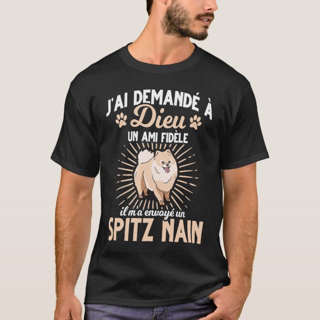 dwarf spitz T-Shirt (Front)