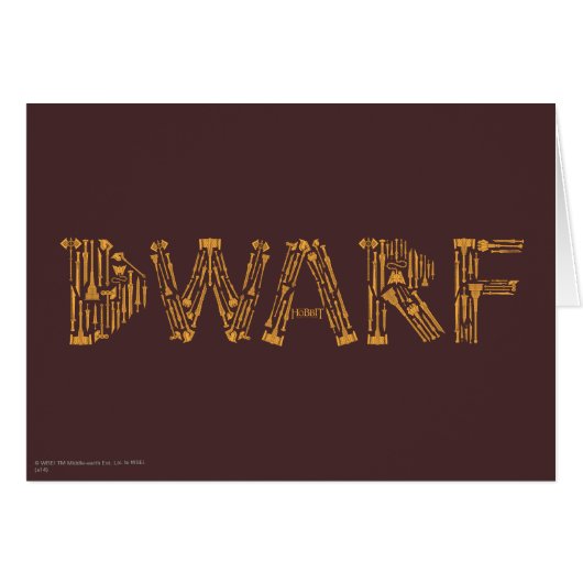 Dwarf Weapons Collage Cards (Front Horizontal)