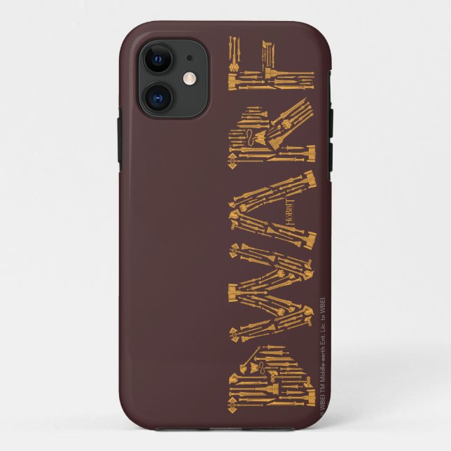 Dwarf Weapons Collage Case-Mate iPhone Case (Back)