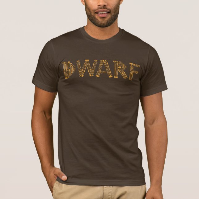 Dwarf Weapons Collage T-Shirt (Front)