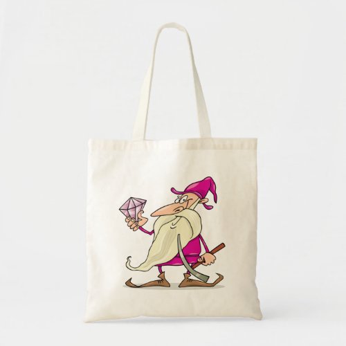 Dwarf With A Diamond Tote Bag