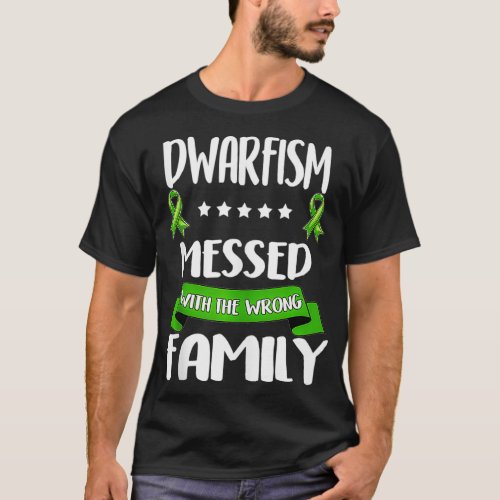Dwarfism Awareness Little People Related Green Rib T_Shirt