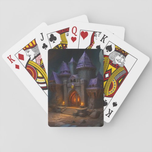 Dwarven Castle of the Blacksmiths Forge Playing Cards