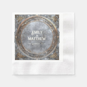 Dwarven Splendor Fantasy Wedding Napkins