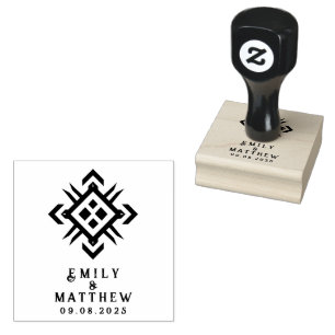 Dwarven Splendor Fantasy Wedding Rubber Stamp