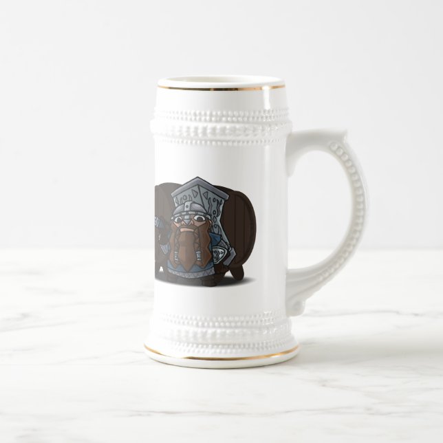 Dwarven Warrior Tankard Beer Stein (Right)