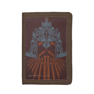 Dwarven Weapons Helmet Icon Tri-fold Wallet