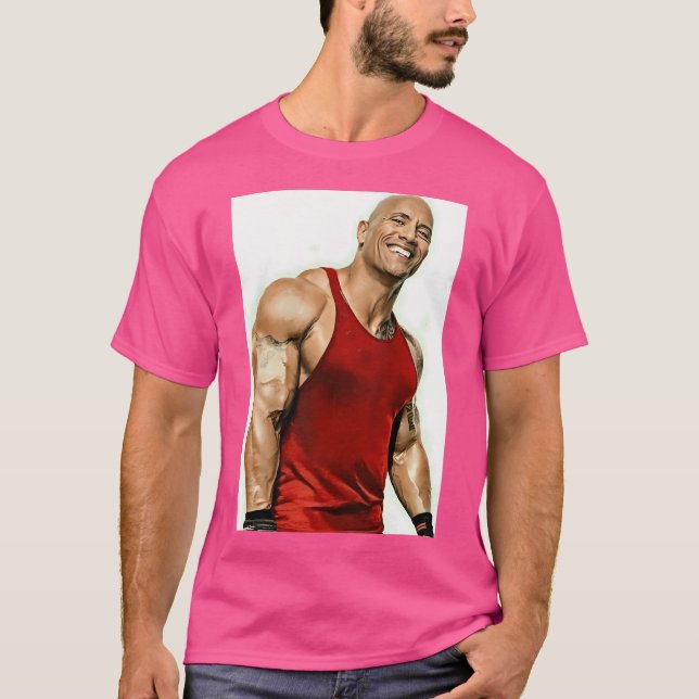 Dwayne Johnson T-Shirt (Front)
