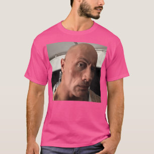 Dwayne The Rock Johnson Eyebrow Raise Meme Classic T-Shirt