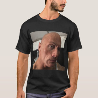 Dwayne The Rock Johnson eyebrow raise meme Classic T-Shirt