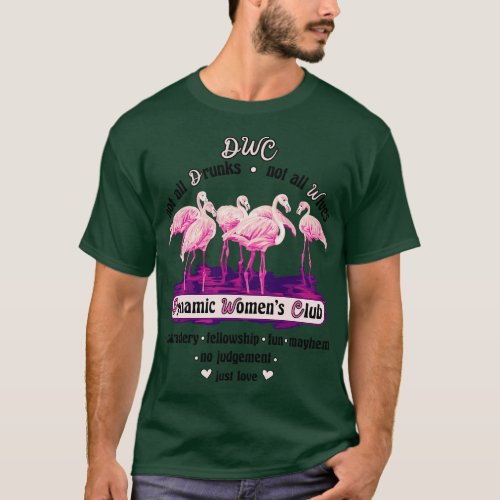 DWC Drunk Wives Dynamic Womens Club T_Shirt