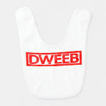 Dweeb Stamp Baby Bib