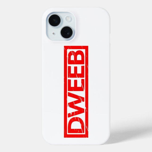 Dweeb Stamp Case-Mate iPhone Case (Back)