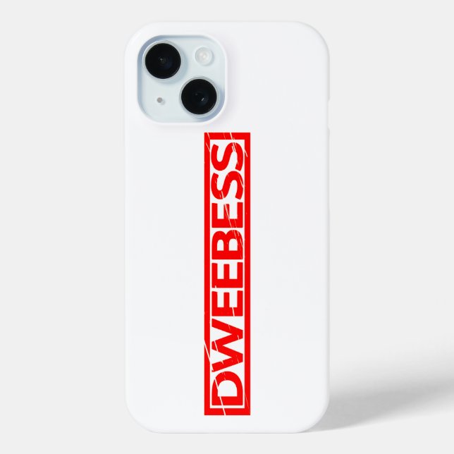 Dweebess Stamp Case-Mate iPhone Case (Back)