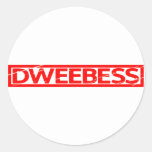 Dweebess Stamp Classic Round Sticker