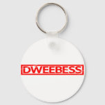 Dweebess Stamp Keychain