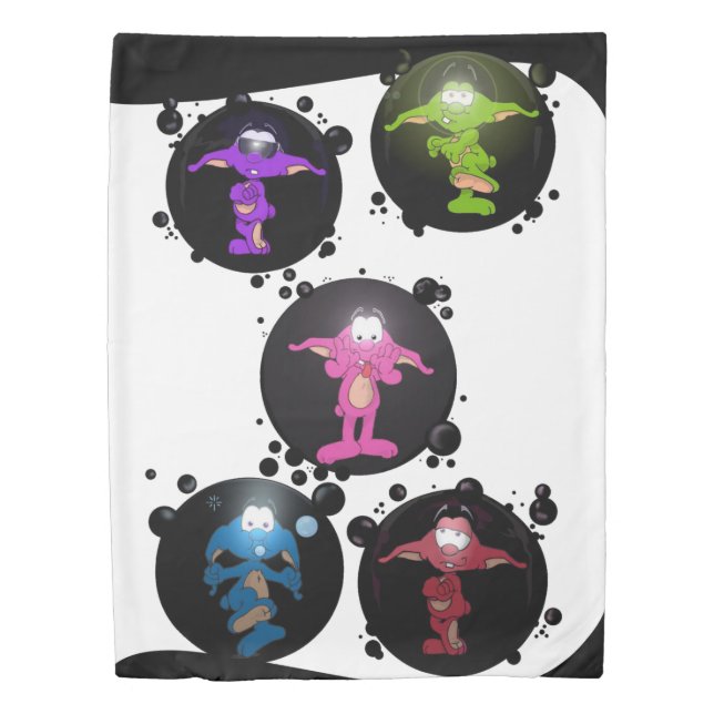 Dweeblinks Duvet Cover (Front)