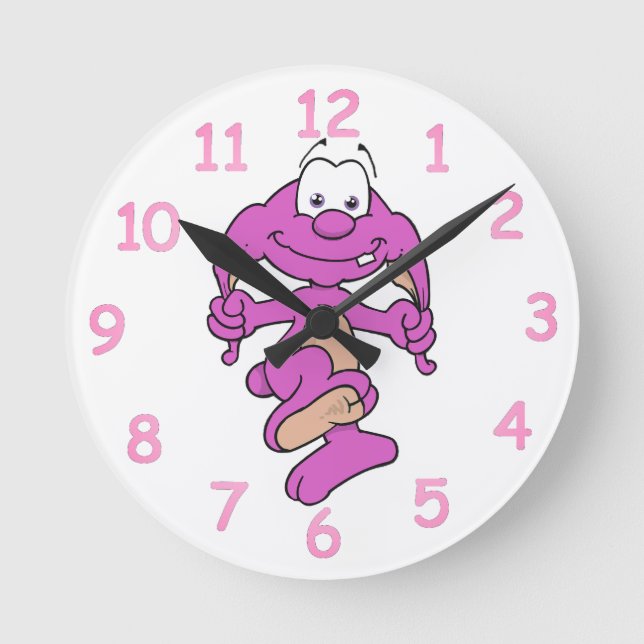 Dweeblinks  round clock (Front)