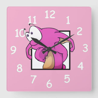 Dweeblinks Square Wall Clock
