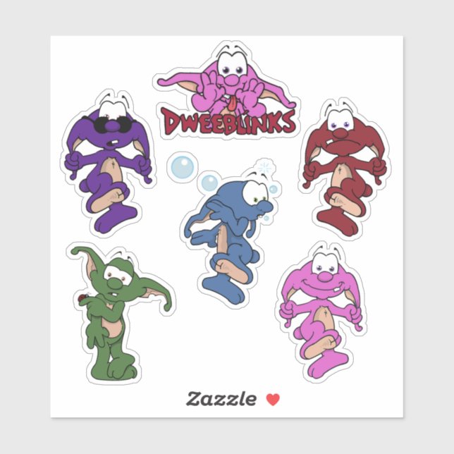 Dweeblinks Sticker (Sheet)
