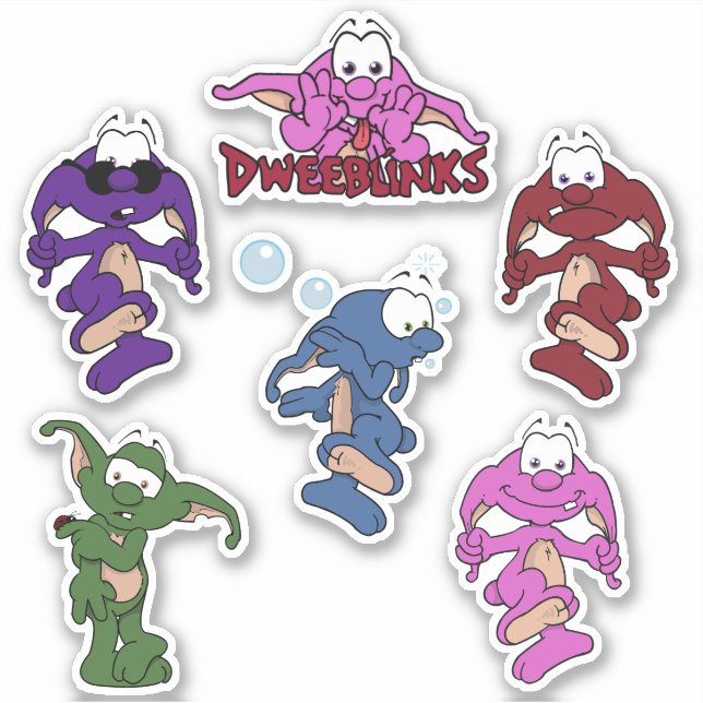 Dweeblinks Stickers (Front)