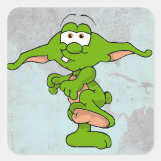 DWEEBLINKS | The Unknown Creatures Square Sticker