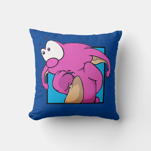 Dweeblinks Throw Pillow (Front)