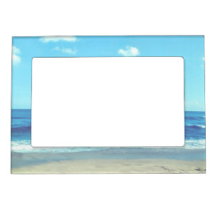 Dwell on Beauty beach scene  Magnetic Frame