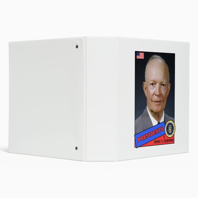 Dwight D. Eisenhower Baseball Card Binder (Background)