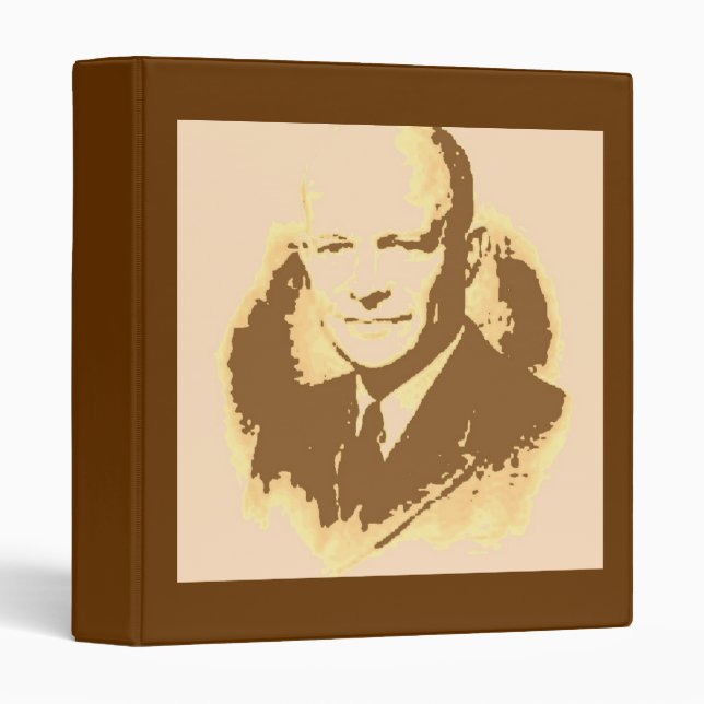 Dwight D Eisenhower Binder (Front/Spine)