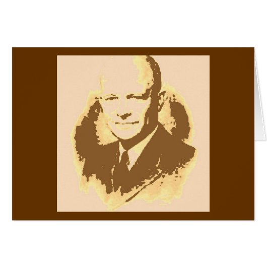 Dwight D Eisenhower Cards (Front Horizontal)