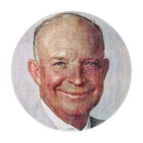 Dwight D Eisenhower Cutting Board