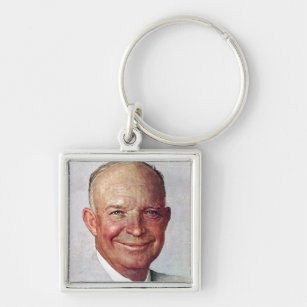 Dwight D. Eisenhower Keychain