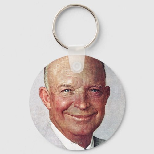 Dwight D Eisenhower Keychain