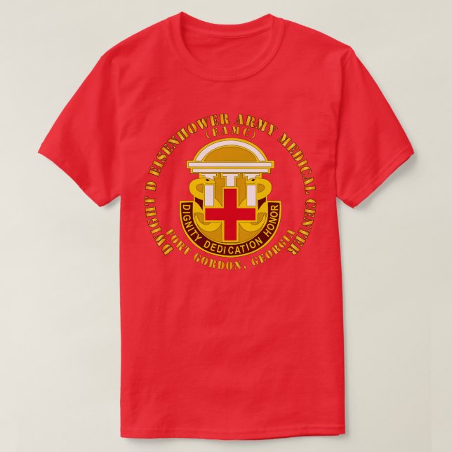 Dwight D Eisenhower Medical Center Ft Gordon GA T-Shirt (Design Front)