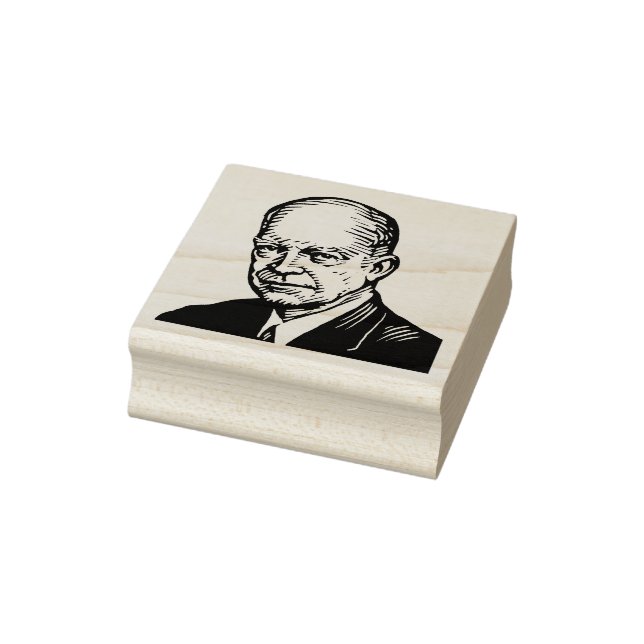 Dwight D Eisenhower Rubber Stamp (Stamp)