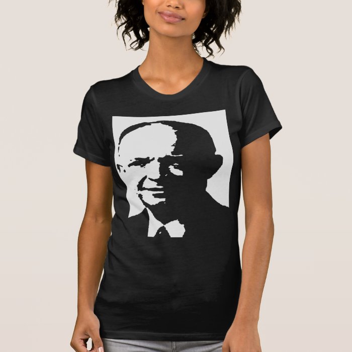 Dwight D. Eisenhower silhouette Tees