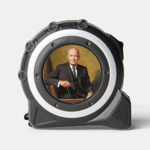Dwight Eisenhower President White House Portrait   Tape Measure