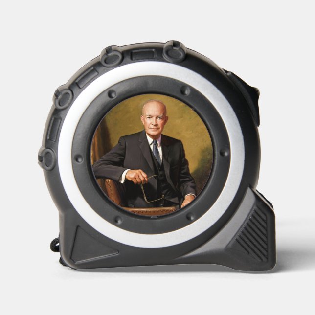 Dwight Eisenhower President White House Portrait   Tape Measure (Front)