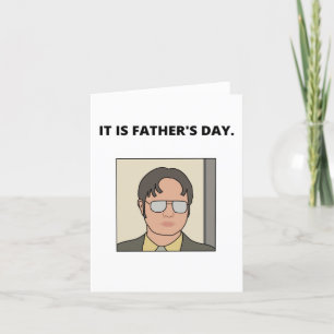 Dwight Shrute Father's Day card